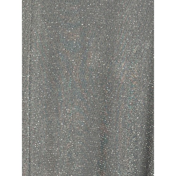 Show Me Your Mumu Renee Ruffle Maxi Dress Dancing Queen Shine Smoke - Picture 8 of 11